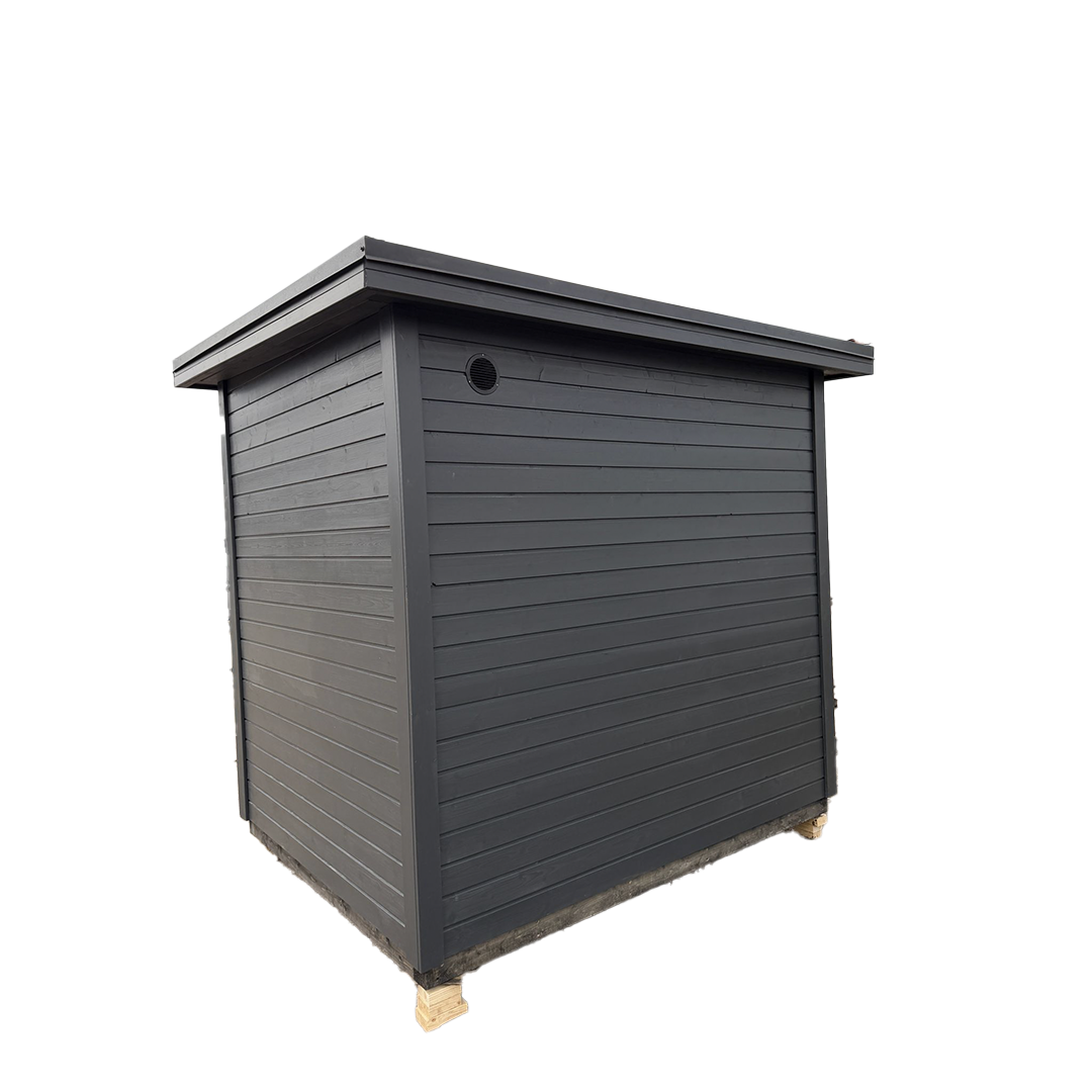 Kompaktiškas „WUNU“ Medinis Lauko Sandėliukas