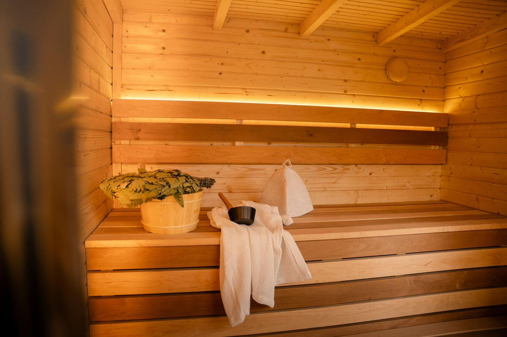 Modulinė lauko pirtis su kubilu „WUNU SPA Premium“