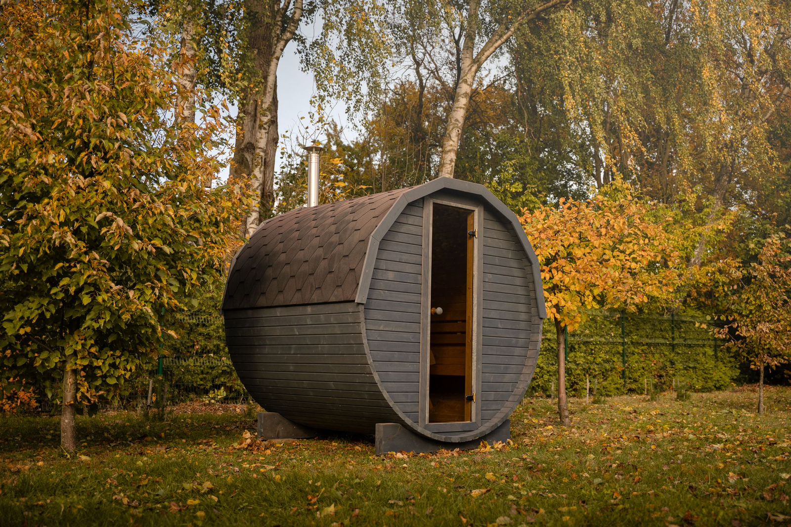 „WUNU Barrel Sauna“ - Kompaktiška pirtis