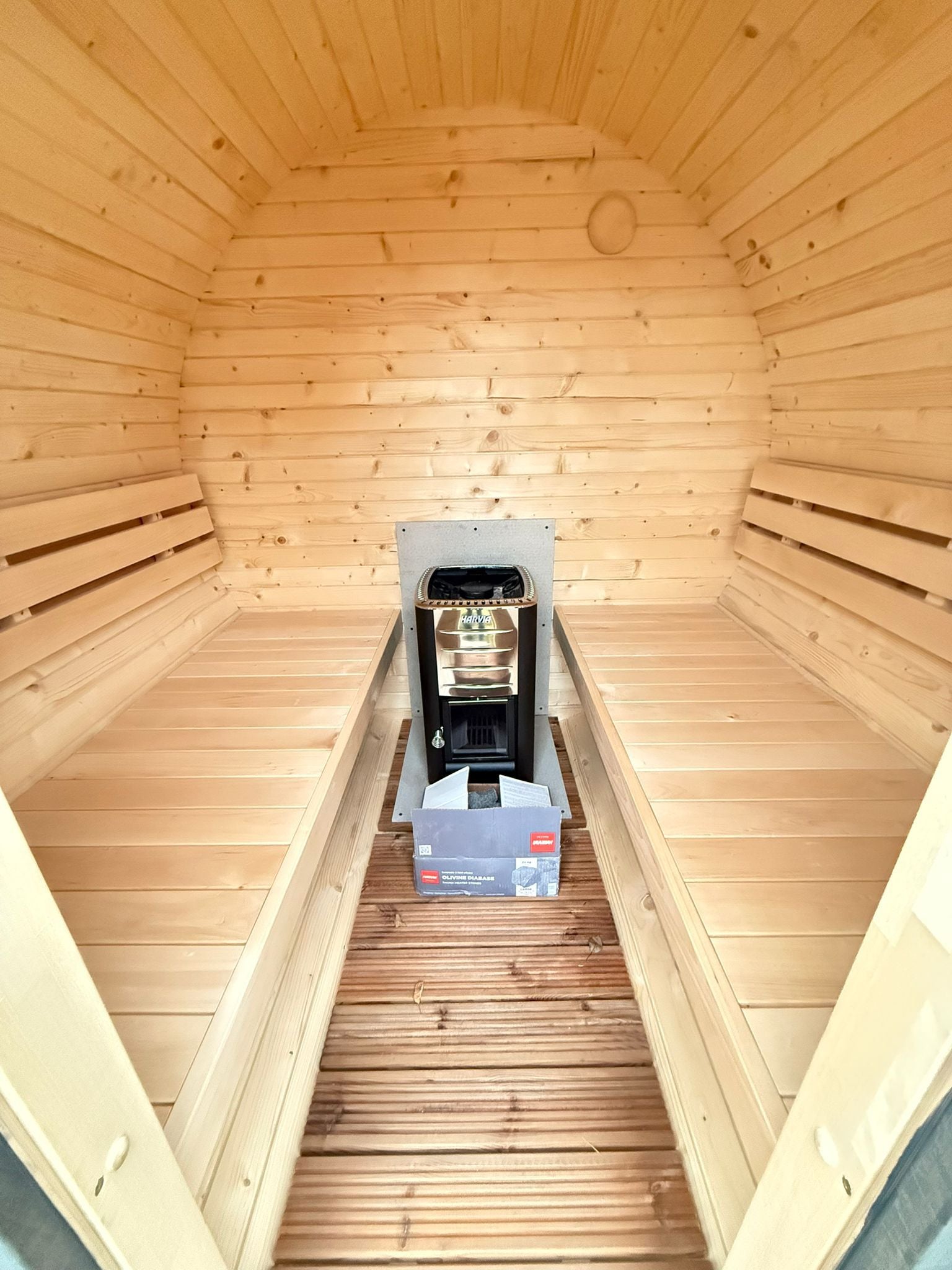 „WUNU Barrel Sauna“ - Kompaktiška pirtis