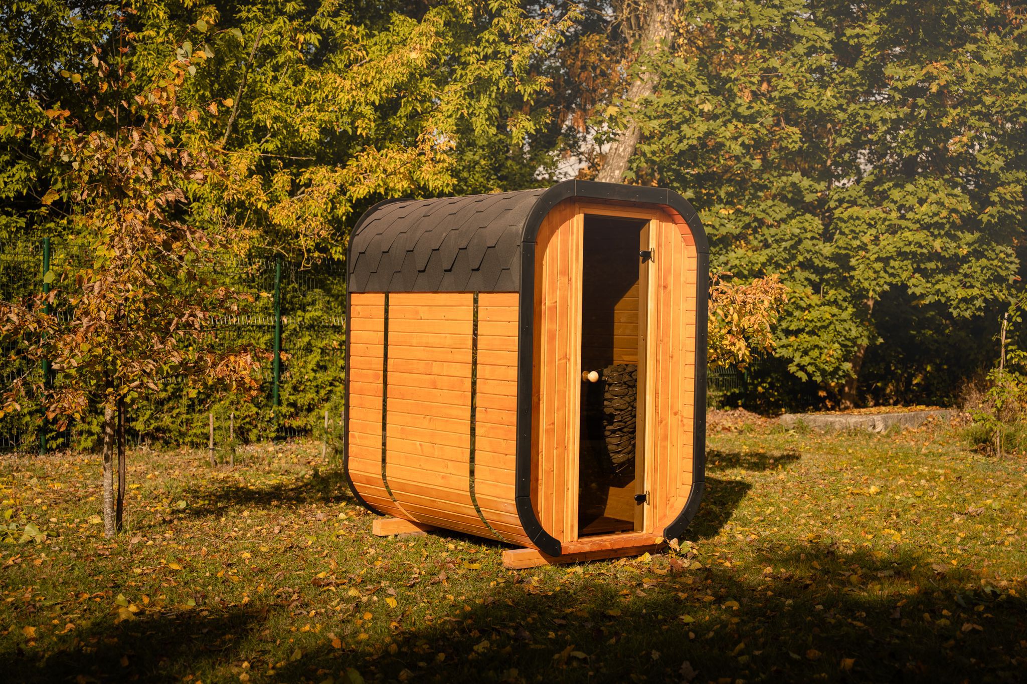 „WUNU Mini Sauna“ – kompaktiška mobili pirtis 1–2 asmenims